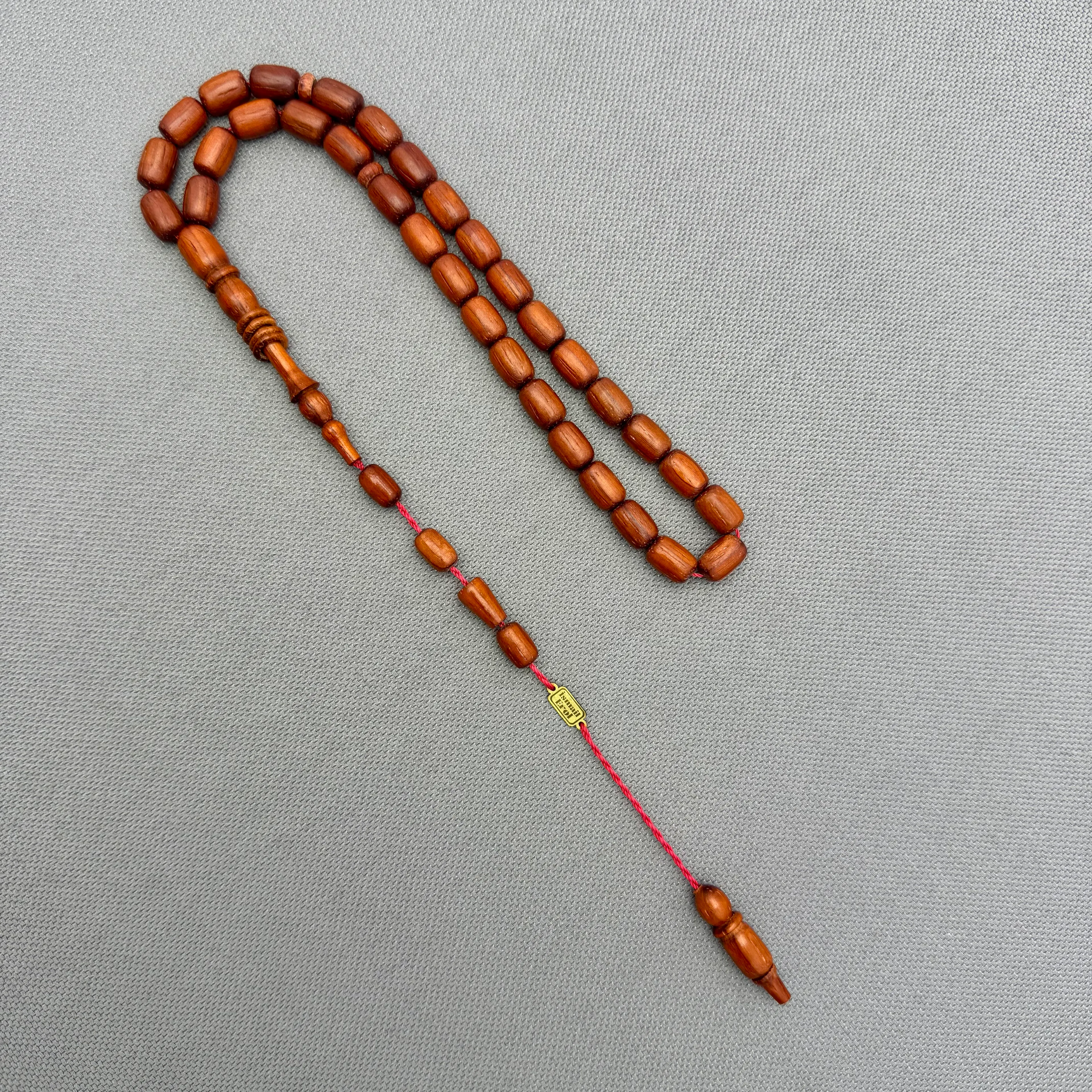 İsmail EROL Usta İşçilikli Özel Halkalı İmame Kan Ağacı Tespih